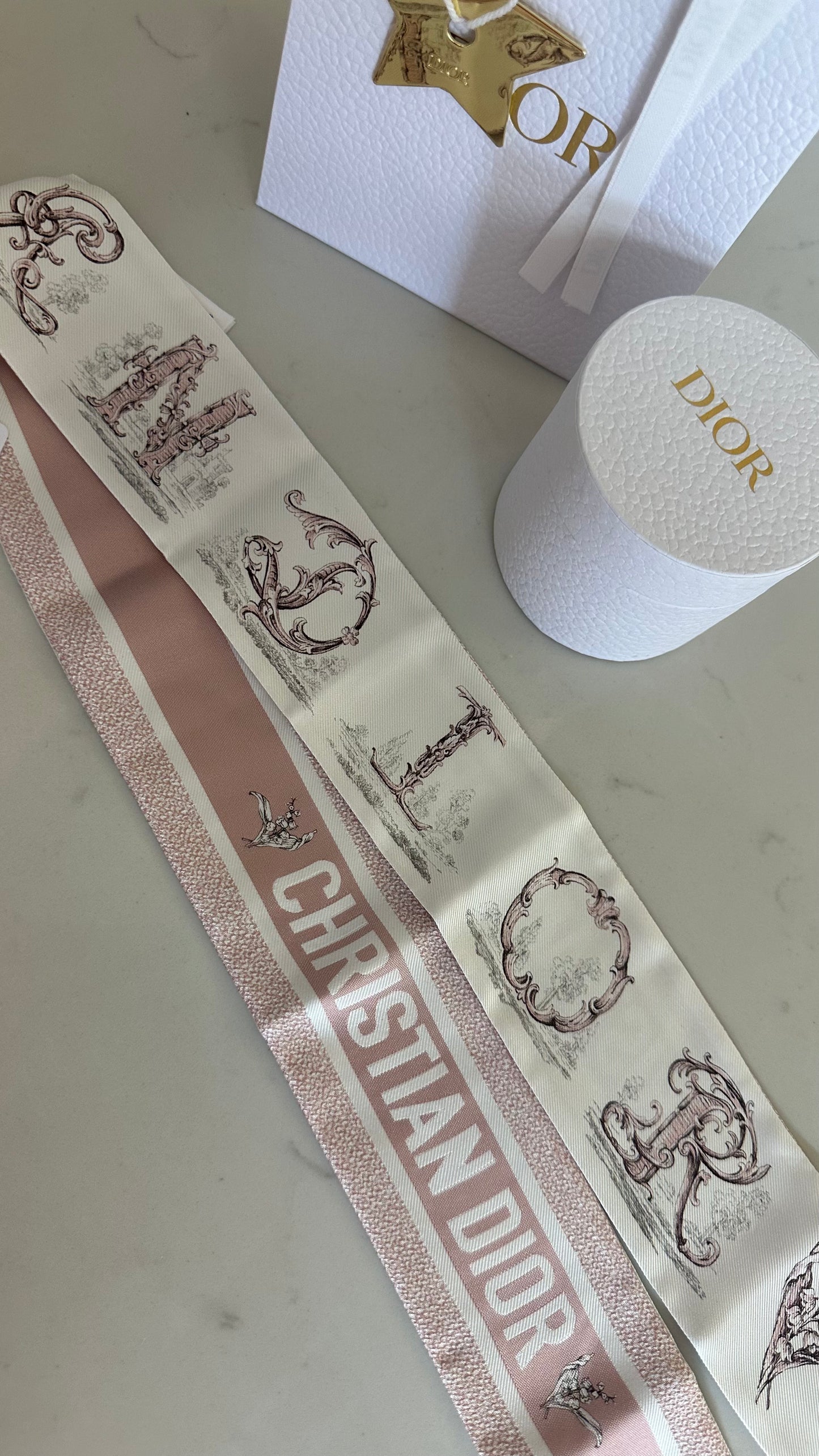 Dior scarf
