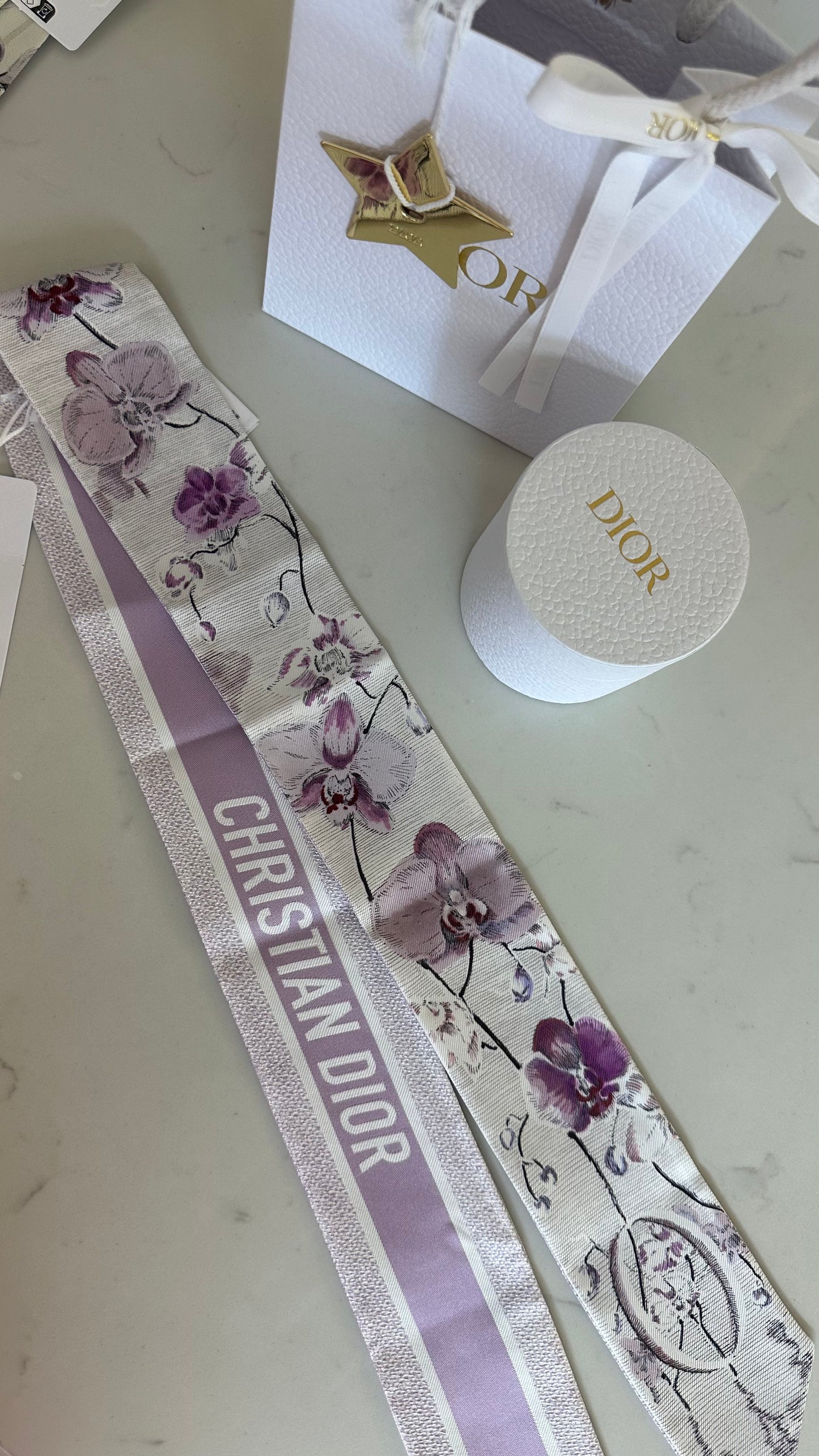 Dior scarf