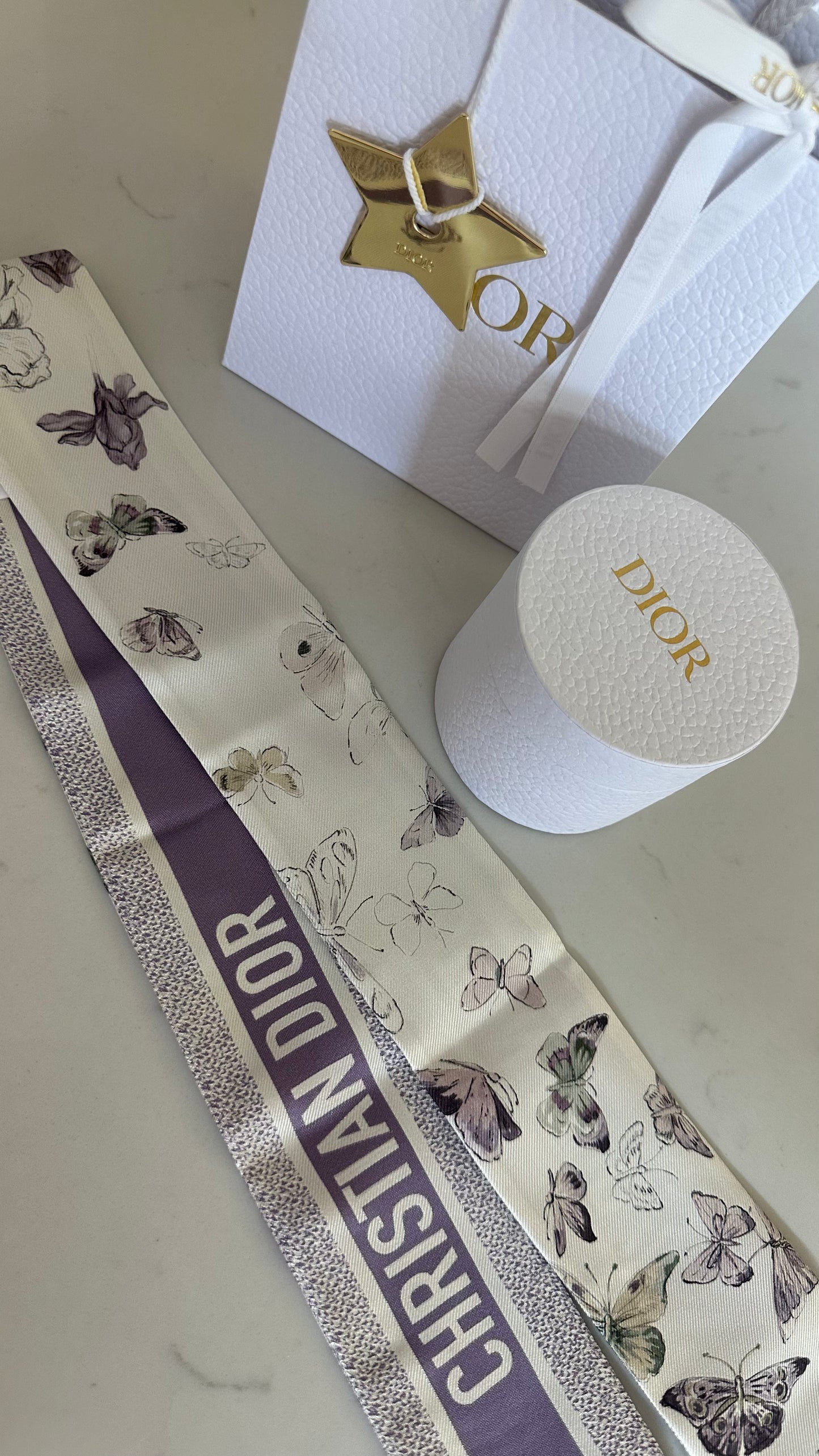 Dior scarf