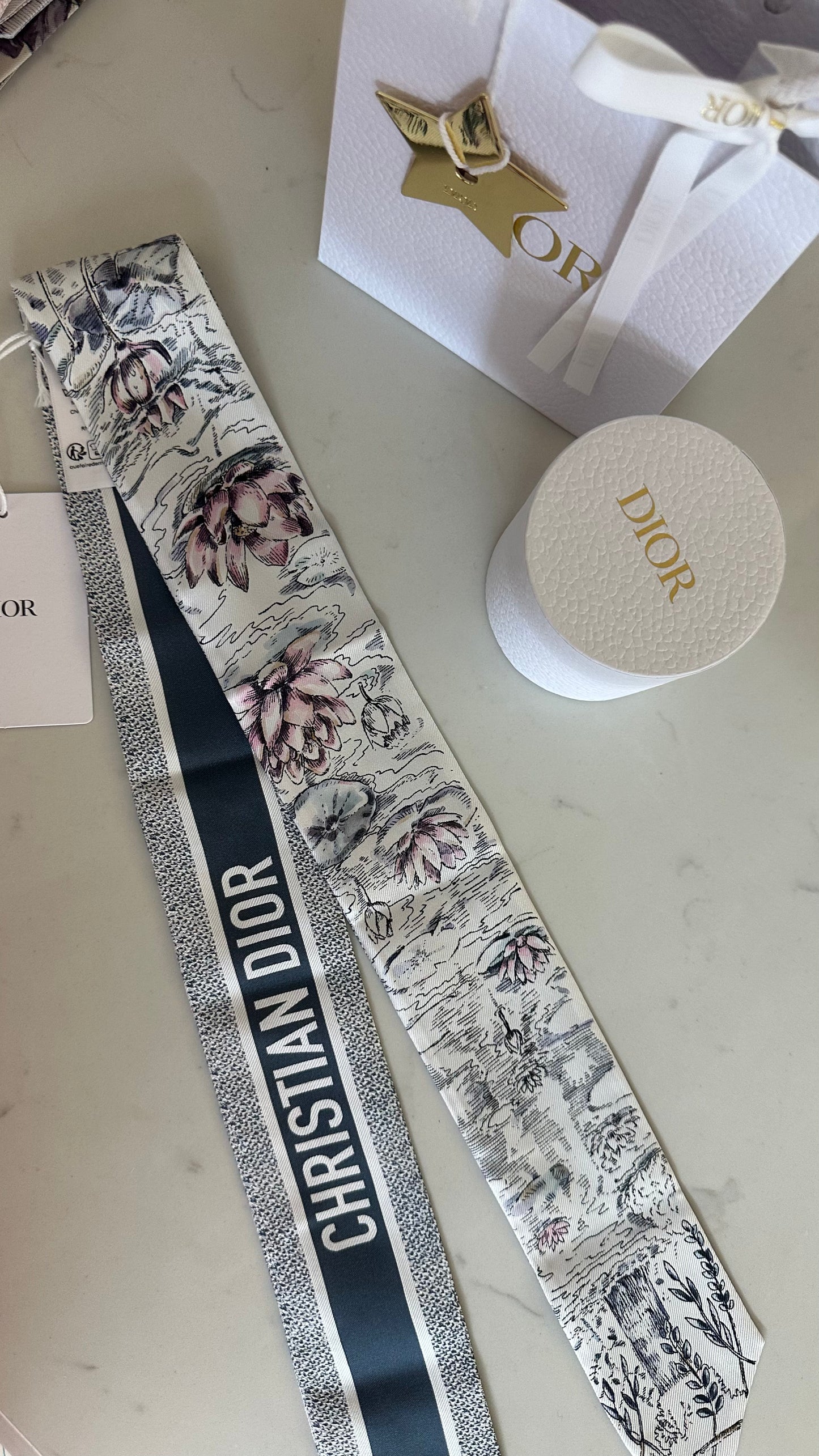 Dior scarf