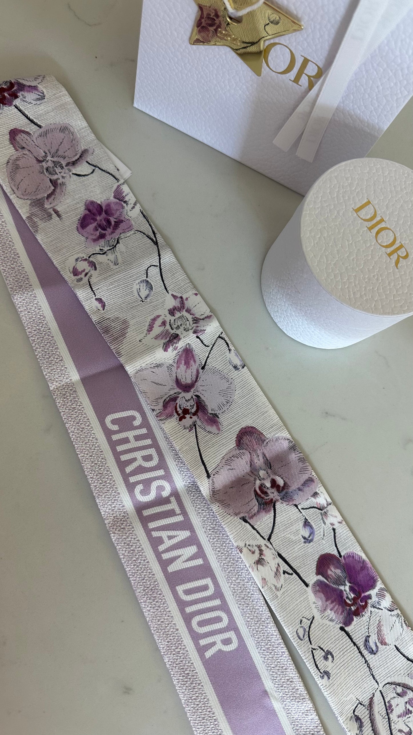 Dior scarf