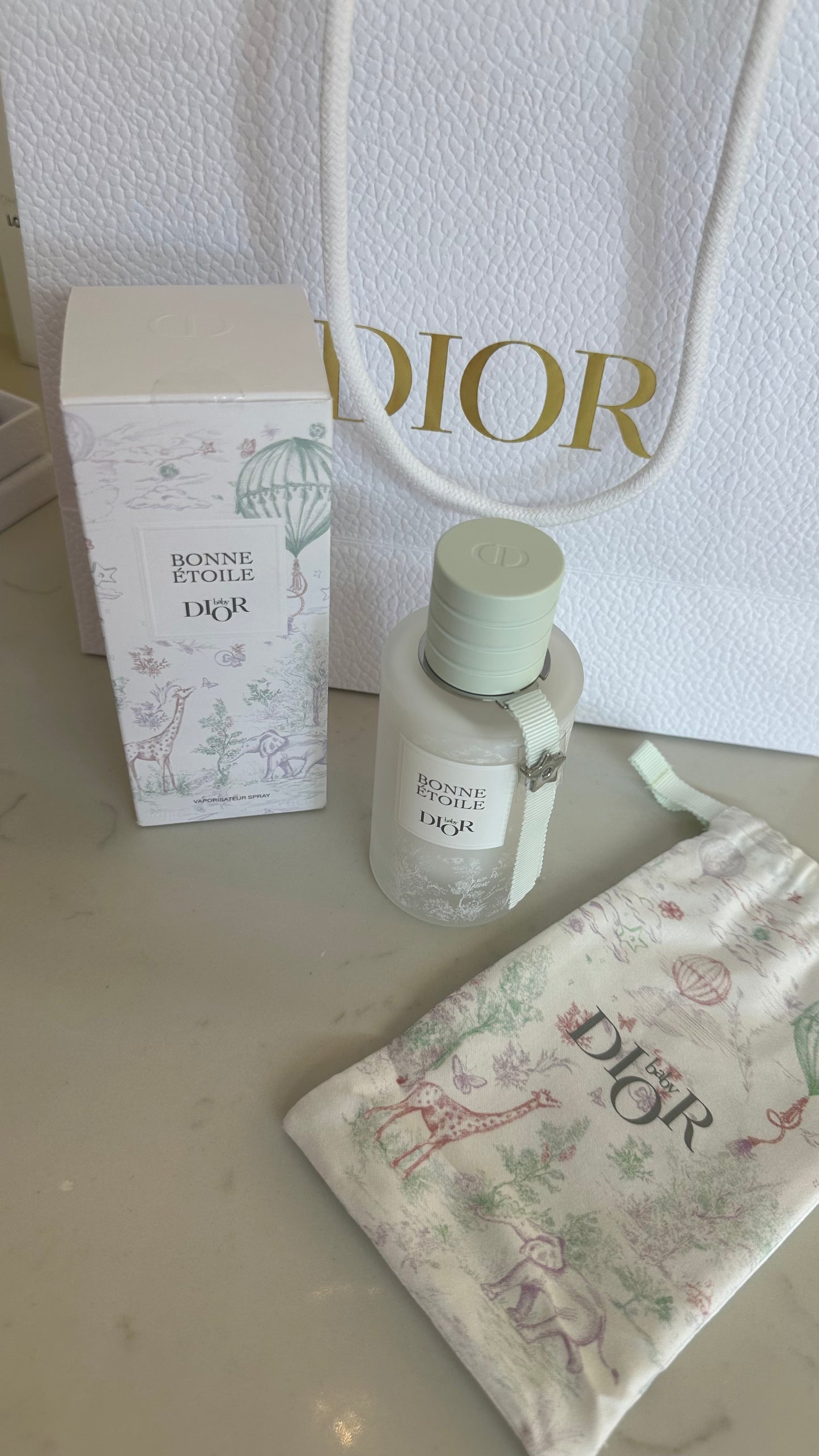 Dior baby perfume green for boys 100ml